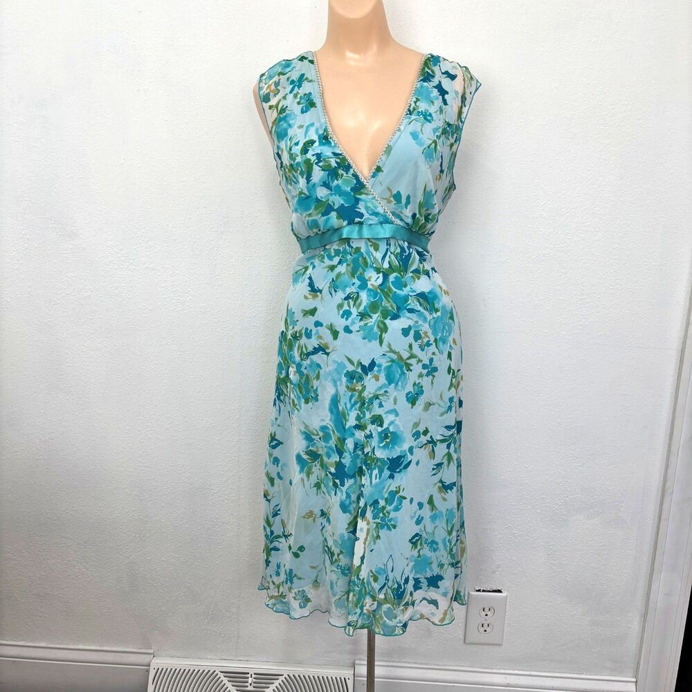 Y2K Babydoll Fairy Dress Size 9 Vintage 90s Cottage Coquette Dainty Indie